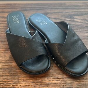 Franco Sarto black sandals